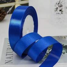 Rainbow Ribbon Solid Series 10 Colors Double Sided Satin Ribbon Used For Gift Packaging, Happy Birthday Party Decoration, Wedding Decoration, And Bouquet Decoration