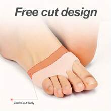 10 piezas Almohadillas de gel de silicona para los pies para alivio del dolor y comodidad - Cojines de soporte metatarsiano