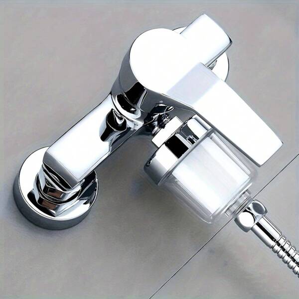 Duschfilter, Wasserhahn Wasserreiniger für Zuhause, Badezimmer Wassererhitzer, Duschkopf Filter, PP Kern