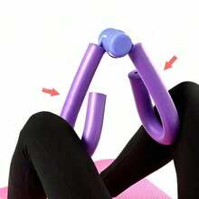 Pink Pelvic Floor Muscle Trainer, Home Leg Muscle Shaping/Yoga Professional Training, An Advanced Choice For Quality Life - 紫色 - 查看 5