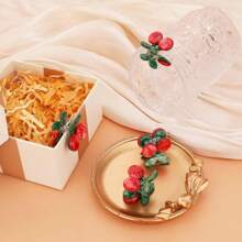 1pc Premium Strawberry & Cherry Handmade Acetate Hair Claw Clip Hair Clips Hair Jaw Clip Hair Clamps Hair Clutch Hair Catcher Clip