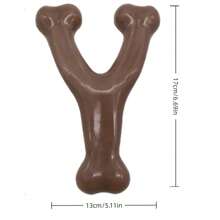 1 pieza Juguete masticable de alta calidad y duradero para perros, palito dental para perros, juguetes naturales resistentes a mordeduras para cachorros