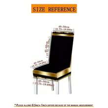 Set de 1/4/5/6/7 fundas de silla con estilo europeo y americano moderno impresas, adecuadas para decoración diaria en interiores del hogar, restaurantes y hoteles. Manteles adecuados para mesas cuadradas, fundas de silla elásticas que se pueden lavar.