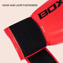 GINGPAI Youth Boxing Gloves, Breathable Thickened Fighting Gloves For Adults, Muay Thai Training