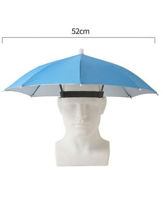 2pcs/1pc Unisex Silver Single Layer Fashionable Summer Outdoor UV Protection Windproof Rainproof Foldable Adjustable Sun Hat, Suitable For Golf, Fishing, Camping, Gardening, Beach, Kayaking, Travel, Hiking