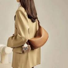 Women Shoulder Bags - 米色 - 查看 6