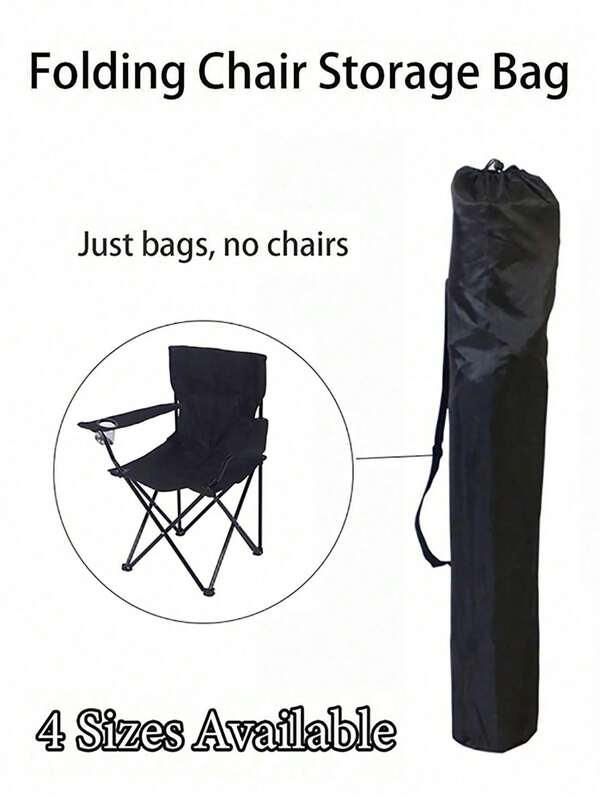 Bolsa de almacenamiento para silla plegable, bolsa de almacenamiento para silla de jardín, bolso de mano, bolso portátil, bolso de camping, accesorios de camping y senderismo al aire libre (solo se venden las bolsas, no las sillas)