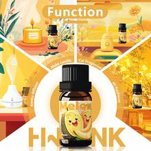 HWLINK 0.33 液盎司黄瓜和哈密瓜精油，女士哈密瓜香氛精油，适用于香薰机、居家瑜伽、DIY蜡烛制作和车载空气清新剂，女士礼物，哈密瓜精油 - Cucumber melon - 查看 3