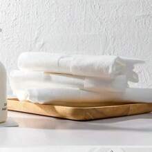 1/2pcs Set Portable Disposable Bath Towel For Hotel Travel Thickened Long Bathrobe Back To School