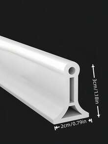 0.5米硅胶淋浴装饰条，2米长，厨房台面包边，淋浴盘边缘，淋浴房防水，浴室防水，淋浴屏橡胶条，厨房台面装饰条，返校季 - 彩色 - 查看 15