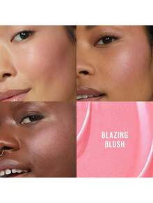 Maybelline Sunkisser 液体辉光腮红 #05 闪耀腮红，液体腮红，可叠加色彩，光彩照人，0.15 盎司/4.7 毫升 - 液体腮红，腮红，珊瑚色调妆容，持久，夏日妆容底妆，夏季妆容，Y2K - 熾熱腮紅 - 查看 3