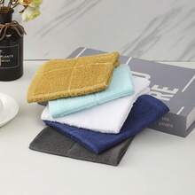 Glynniss Dishcloths Kitchen Highly Absorbent Dish Rags 100% Cotton Dish Cloths For Washing Dishes (Garden Green) - Aqua Sky - View 7