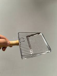 1 件猫砂铲，带舒适手柄的金属猫砂铲，不锈钢猫砂清洁工具 - 銀色 - 查看 8