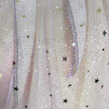 vestido para niña con diseño animado con capa y diadema en color dorado para que las pequeñas luzcan dulces y comodas en cualquier ocasión - Dorado - Ver 9