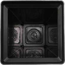 12 Pcs Flower Buckets 13.4 Inch Modern Floral Bucket Freestanding Plastic Flower Vases Floral Centerpiece Container For Table Home Wedding Party Decoration Decor (Black)[Best Gift For Family&Friends] - 黑色 - 查看 8