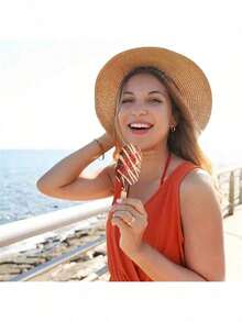 1pc-4 Grids + 50 Sticks Make Your Own Cold Drinks: High-Quality Reusable Silicone Ice Cream And Popsicle Molds - Easily Make Delicious Homemade Ice Cream Sticks And Popsicles, Enjoy Summer Fun - Multicolor - View 5