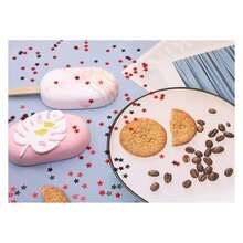 2 paquetes de Confeti de mesa metálico holográfico con lentejuelas en forma de estrella para decoración de fiesta de graduación 2022 2023, felicitaciones graduados, cumpleaños, boda en color rojo y negro