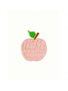 Set de 4 broches de manzana, alfileres de esmalte de 4 colores, accesorio de joyería adecuado como regalo para festivales