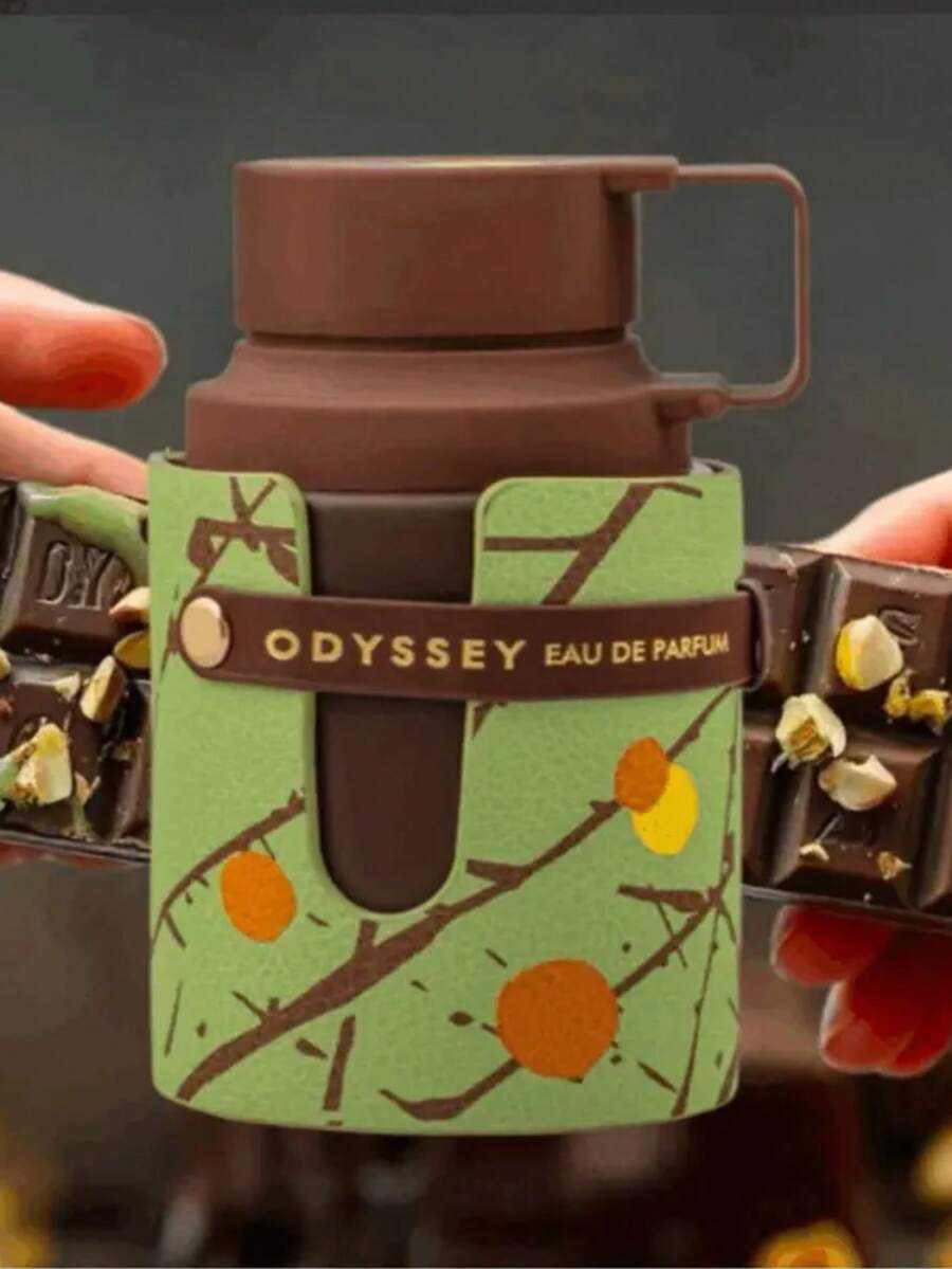 Unisex Perfume Odyssey Dubai Chocolat Eau De Parfum, 3.4oz Long Lasting Vanilla Scent Fragrance