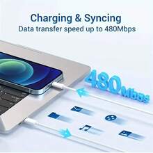30W Fast Charging Set [USB C Wall Charger + 6.6Ft/200cm USB C To Lightning Cable For Fast Data Transfer], Compatible With IPhone 14/13/12/11/XR/XS/XS Max Nan Phone Charger Nan - EU C Type Plug(220-240V) - View 10