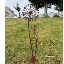 1 Stück vintage Metall "LIEBLINGSPLATZ" verrostetes Gartenschild zum Aufhängen, Gartendekoration Lieblingsplatz, herzförmiges Garten Deko Türschild, Innen- und Außendekoration Geschenk