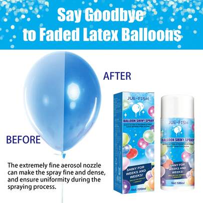Aerosol Balloon Spray Balloon Surface Texture Gloss Durable Non Oxidation Fading Spray