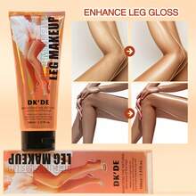腿部彩妆防水柔滑腿部提升腿部光泽有效遮盖腿部和身体疤痕无瑕美腿持久身体底妆均匀肤色美腿霜 - Net: 100ml - 查看 2