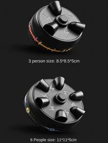 Kids 3-Finger/6-Finger, Lie Detector Toy, Finger Press Toy, Stress Relief Party Game, Boys & Girls Prank Toy, Birthday/Party Gift (May Have Slight Manual Measurement Errors)