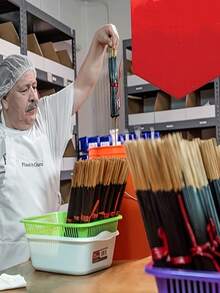 20/100件，日本樱花香味，燃烧时间长，光滑干净，天然藤条材质，适用于家庭、厨房和餐厅