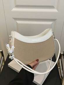 2025春夏新款女包气质通勤气质单肩包腋下包百搭洋气休闲斜挎包 - 彩色 - 查看 19