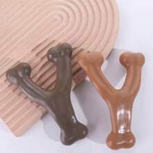 1 pieza Juguete masticable de alta calidad y duradero para perros, palito dental para perros, juguetes naturales resistentes a mordeduras para cachorros