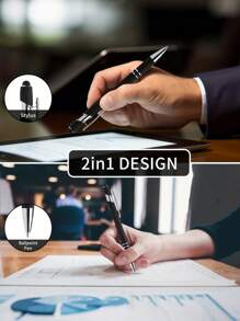 1/3/6/12/24pcs Customized Copywriting Inspirational Pen Ballpoint Pen Teacher Colleagues School Office Supplies Black Ink Inspirational Graduation Gift Father's Day, Easter, Graduation Season, Wedding,Back To School,School Supplies