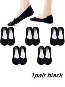 6 Pairs Women Solid Soft Lightweight Low Cut No Show Socks, Comfortable Low Ankle Socks, Candy Colors Invisible Socks, Ladies Compression Socks