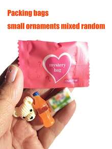 Mixed Diy Resin Trinkets, Random Full English Blind Bags, Holiday Party Desktop Decoration Gift Accessories, Bedroom Desktop Ornaments, Creative Resin Jewelry Ornaments, Birthday Gifts, Holiday Party Trinkets, Mixed Method Ornaments, Party Party Supplies - Multicolor - View 4