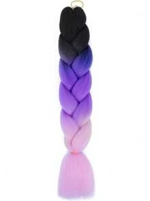 24 Inch Jumbo Braids Extensions Synthetic Braiding Hair Afro Ombre Color Kanekalon Hair For Braid - Multicolor - View 21