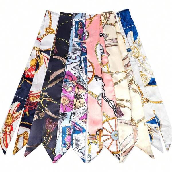 2/6/10Pack Scarf Bags For Women Handbag Scarfs Band Hair Neck Scarves Fashion Gifts