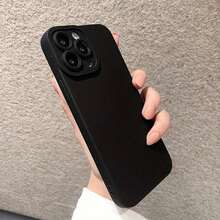 A Solid Black Phone Case Is Compatible With Iphone Models 15, 14, 13, 12, 11 Pro Max, X, XS Max, XR, 14 Plus, And 15 Plus. - Black - View 4