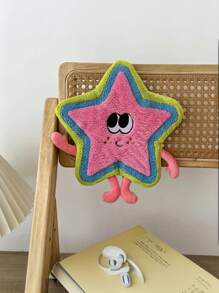 1pc/3pcs Dopamine Star Cartoon Towel, Cute Star Dishcloth, Polyester, Soft & Absorbent, Modern Style, Cartoon Pattern | Kitchen And Bathroom Towels, For Hand Washing. Back To School Dish Cloths Kitchen Towel