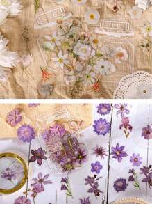 20PCS Botanical Specimen Creative Bookmarks - Clear Bookmarks Handmade DIY Dried Flower Bookmarks - Bookmarks Page Markers - For Students Teachers Classrooms Home Offices Reading Supplies Back To School - Perfect Holiday Gift!