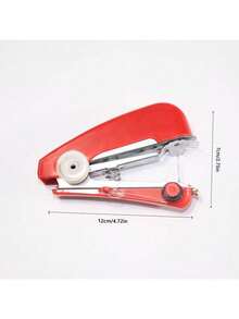 1 件便携式迷你手动缝纫机，家用和旅行用手持式缝纫机，便携式迷你手持式缝纫机，用于快速修理和修补 - 紧凑、轻便、易于使用的缝纫用品 - 彩色 - 查看 10