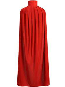 1pc Cape Black Red Double-Sided Wizard Death Cape Halloween Show Costume Black Cape - Black and Red - View 5