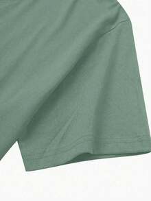 Cool Aunts Club Letter Slogan Graphic Casual Round Neck Short Sleeve Women T-Shirt - Multicolor - View 4