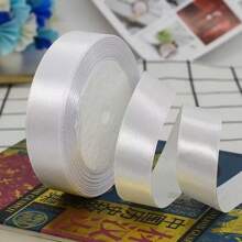 Rainbow Ribbon Solid Series 10 Colors Double Sided Satin Ribbon Used For Gift Packaging, Happy Birthday Party Decoration, Wedding Decoration, And Bouquet Decoration