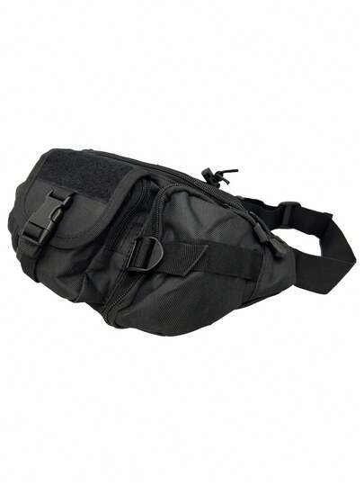 Pochete Tática Militar Masculina Impermeável Multiuso Bolsa de Cintura para Camping, Trilha, Caça e Acampamento