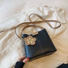 Women Shoulder Bags - 白配卡其 - 查看 8