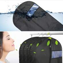 Premium Garment Bags For Clothes - Insect, Moisture, And Mildew-Proof Plastic Suit Covers With Zipper For Closet Organization And Storage