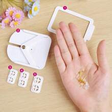 5pcs Polymer Clay Earring Making Tool Set, Includes Clay Cutting Tool, Earring Posts Inserting Tool For Jewelry Making Supplies - White - View 5