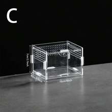 High Transparency Leak-Proof Acrylic Terrarium For Snakes And Lizards - Easy Clean, Breathable Design For Pet Care And Observation, Rectangle Shape