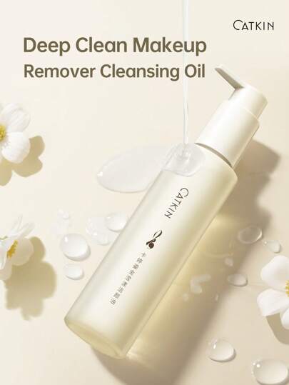 CATKIN CATKIN Deep Clean Makeup Remover Cleansing Oil, Gentle Makeup Remover And Facial Cleanser For All Skin Types 160ml