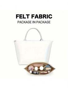 Simple Backpack Storage Bag Men's And Women's Backpack Backpack Storage Bag Backpack Storage Bag Back To School Supplies Back To School Essentials - Beige - View 5